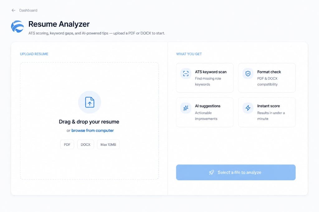 Optimize your resume for ATS and recruiters